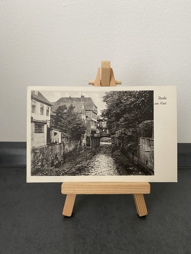Vintage postkarte stade - vintage, am