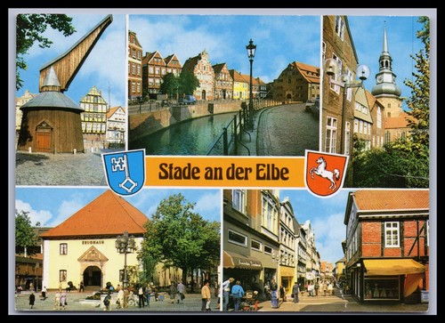 Ansichtskarte stade der - stade, an