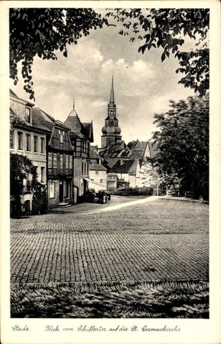 Stade niedersachsen - ak, in