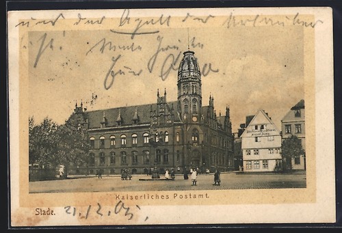 Ansichtskarte stade - ansichtskarte,