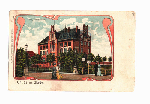 Litho stade 1900 - ,