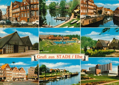 Gruß aus stade elbe - /,