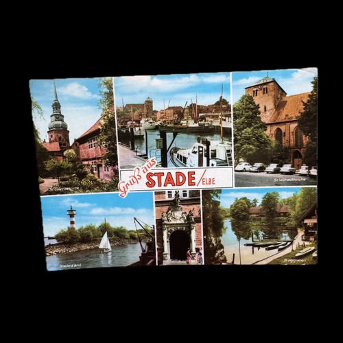 Ansichtskarte postkarte stade - ansichtskarte,