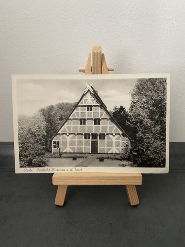 Vintage postkarte stade - vintage,
