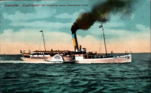 Dampfer cuxhaven d - dampfer, ,,cuxhaven"