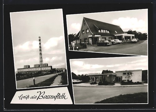Ansichtskarte bassenfleth bei - bassenfleth,