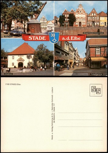 Ansichtskarte stade stood - ansichtskarte,