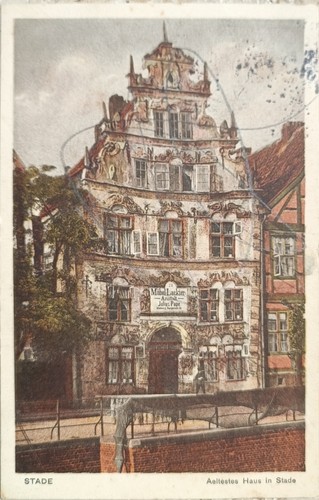 Ansichtskarte stade - ansichtskarte,