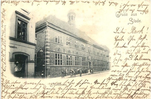 Gruss aus stade rathaus - stade,
