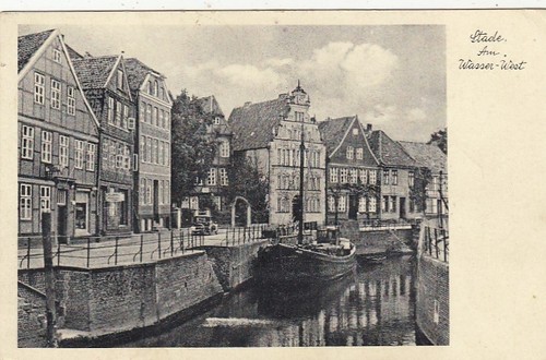 Stade elbe wasser - wasser, west