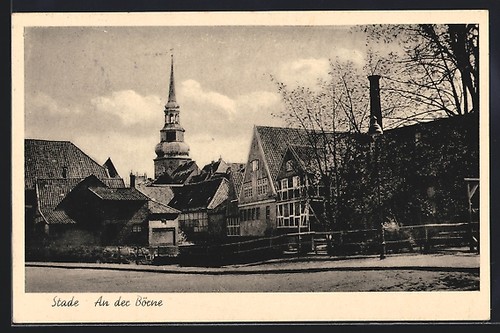 Ansichtskarte stade - ansichtskarte,